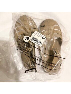 NWT LIEWOOD Bre Sandals oat brown EU30 US12.5 -13  boy girl